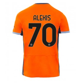 Inter Milan Alexis Sanchez #70 3rd Trikot 2023-24 Kurzarm